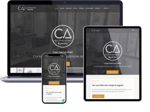 web agency lecce clienti portfolio vista dispositivi laptop smartphone tablet